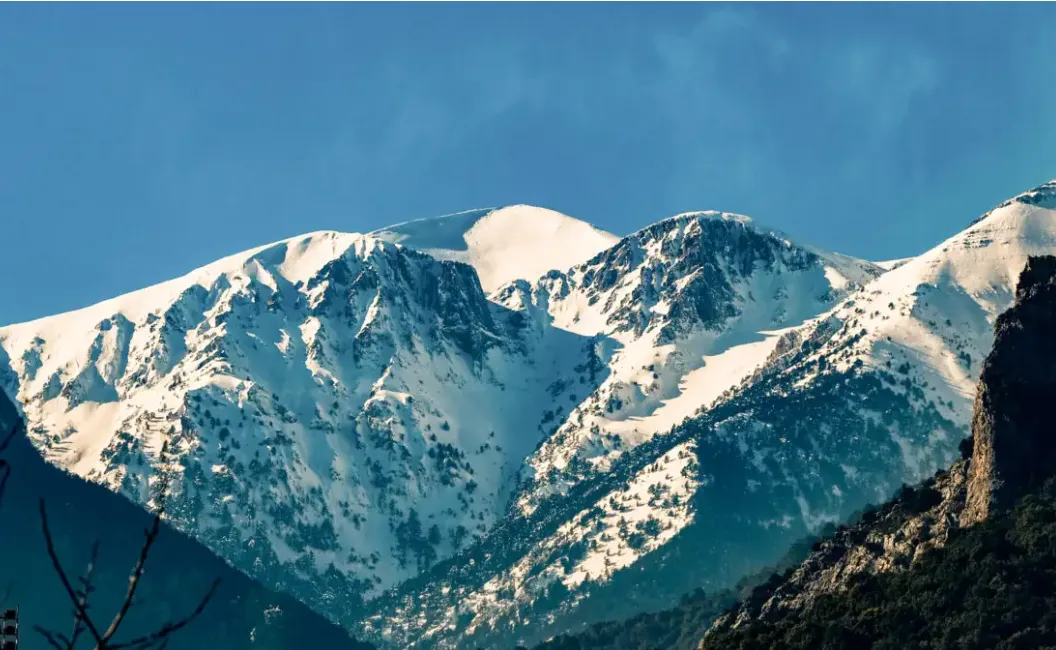 χιόνια Νυμφαίο Φλώρινα άνοιξη Απρίλιος ορεινά