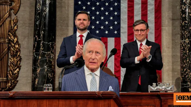 Βασιλιάς Κάρολος ομιλία Κογκρέσο ΗΠΑ Απρίλιος 2026