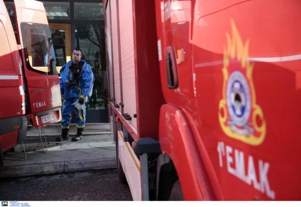 Επιχείρηση διάσωσης ορειβάτη στον Όλυμπο Πυροσβεστική ΕΜΑΚ