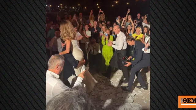 Αμαλία Κωστοπούλου και Τζέικ Μέντγουελ pre-wedding πάρτι