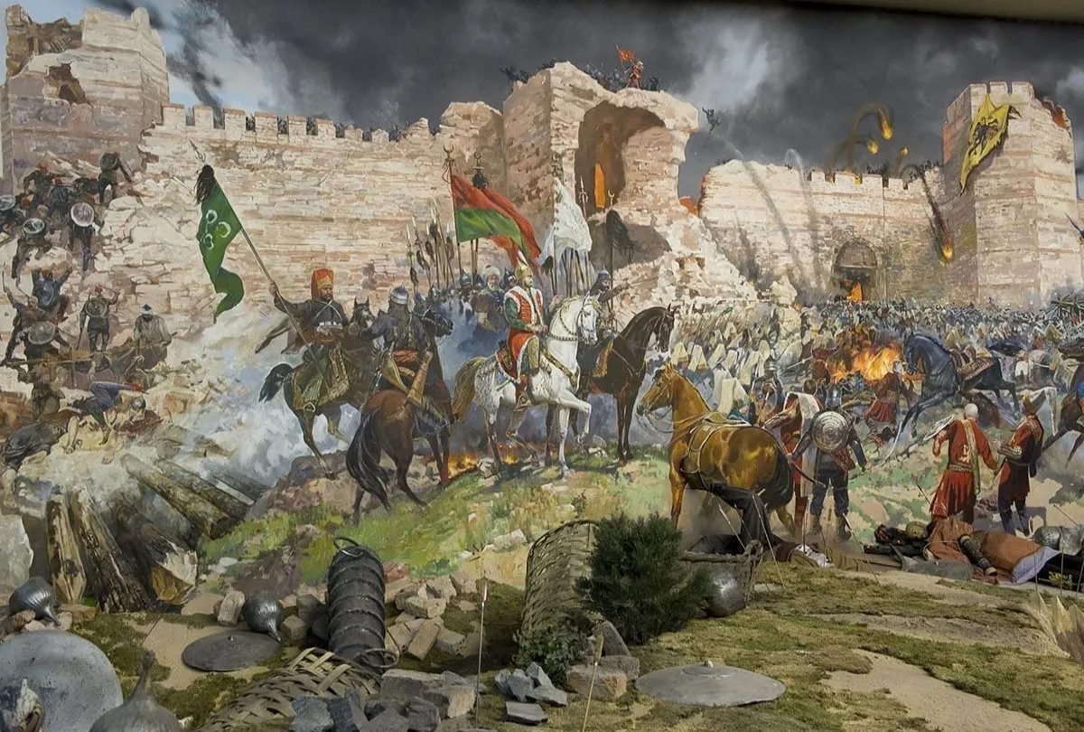 Άλωση Κωνσταντινούπολης 1453 Βυζαντινή Αυτοκρατορία Μωάμεθ Πορθητής