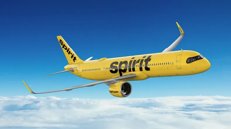Spirit Airlines αεροπλάνο τελευταία πτήση κλείσιμο