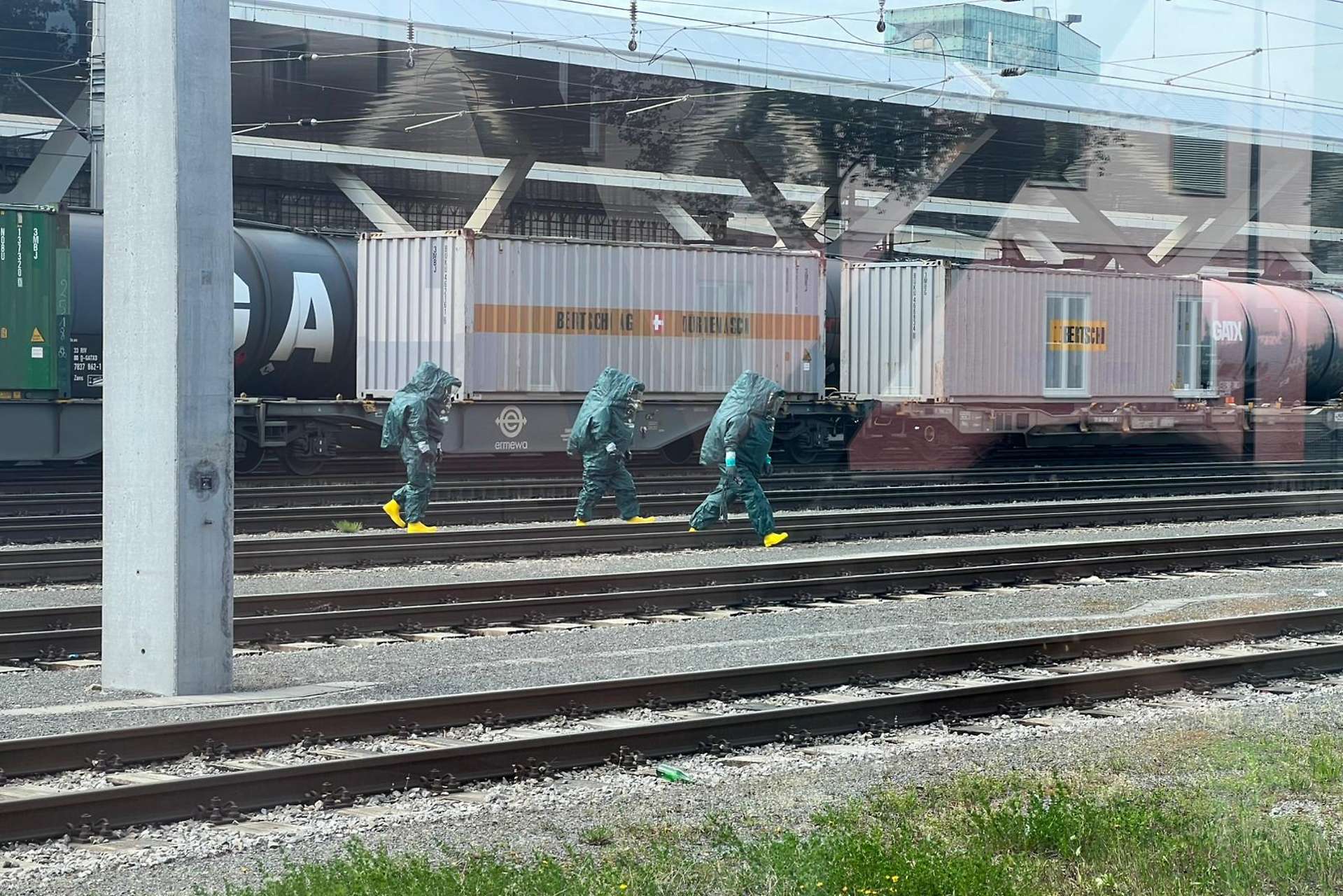 σιδηροδρομικός σταθμός Σάλτσμπουργκ διαρροή χημικών αυστρία
