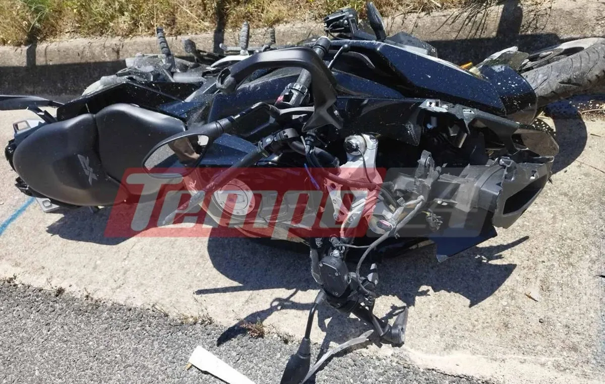 Τροχαίο δυστύχημα μηχανή Περιμετρική Πάτρα