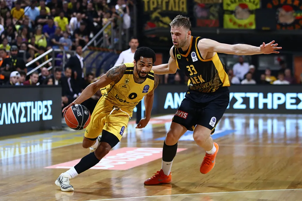 Άρης ΑΕΚ Game 2 playoffs Stoiximan GBL Αλεξάνδρειο