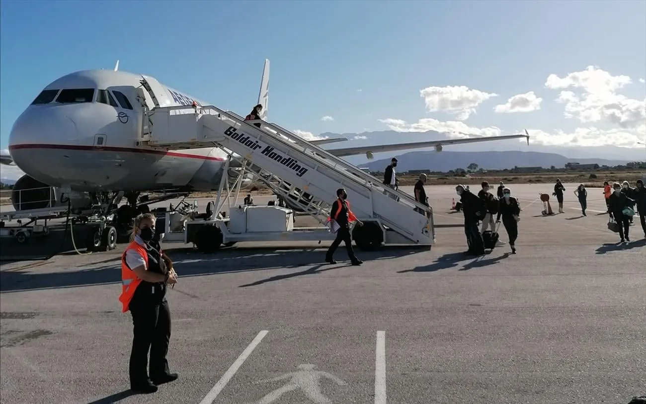 αεροσκάφος EasyJet αναγκαστική προσγείωση αεροδρόμιο Χανίων