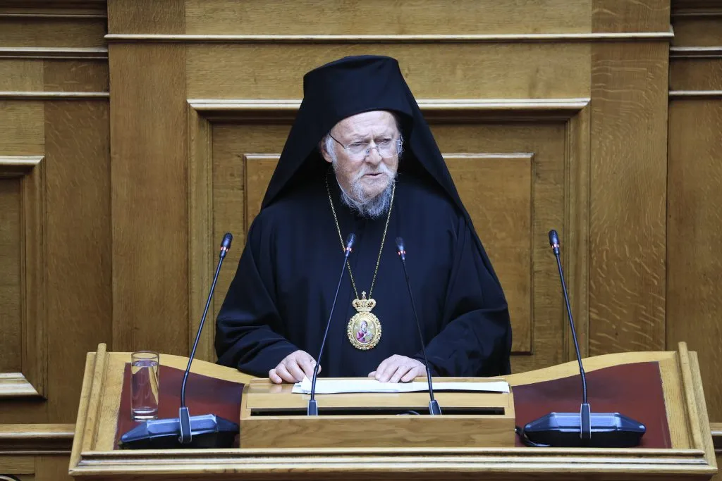 Οικουμενικός Πατριάρχης Βαρθολομαίος ομιλία Βουλή Ελλήνων