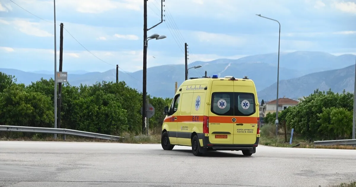 Τροχαίο ατύχημα στον Βόλο συνοικία Χρυσοχοΐδη