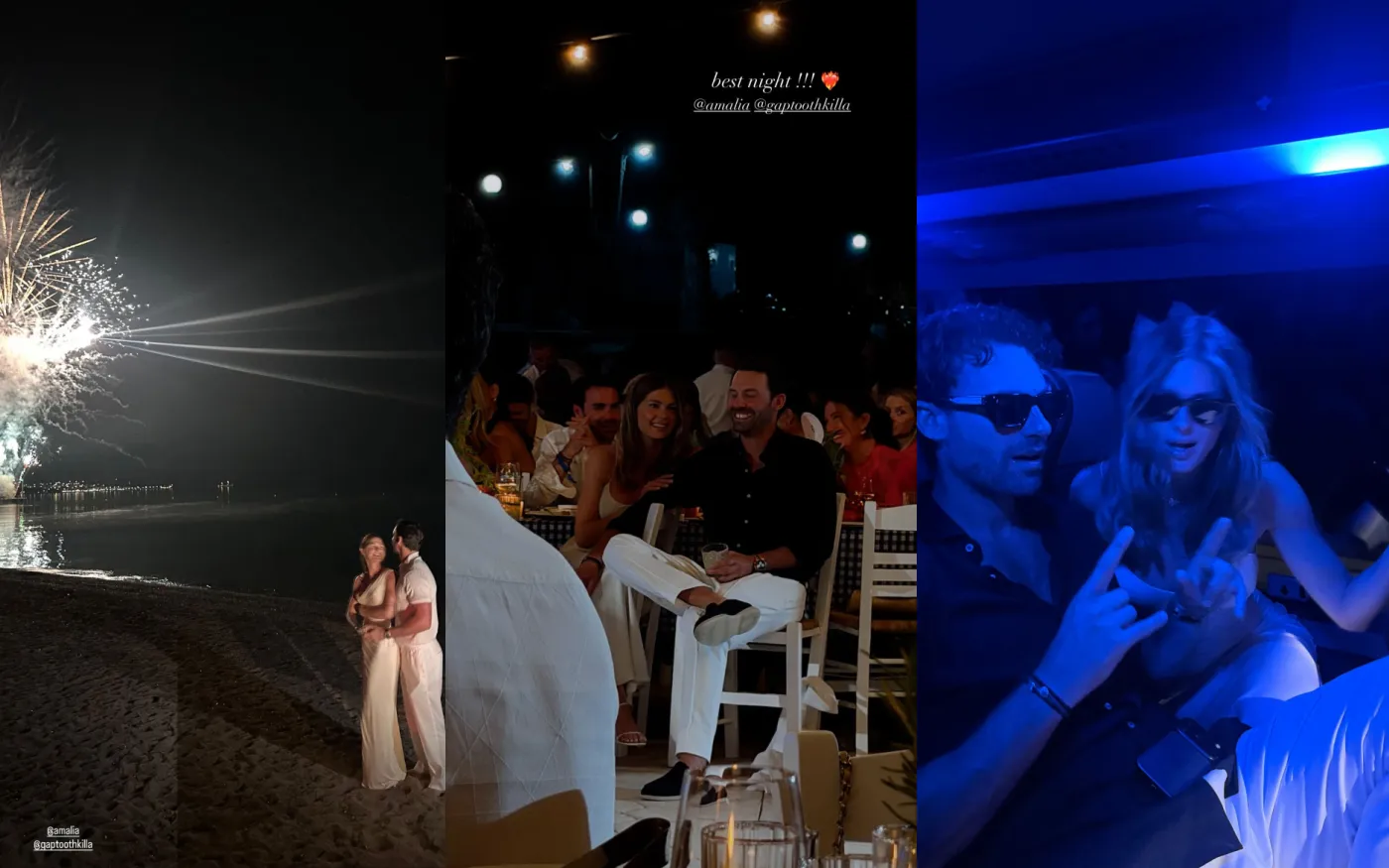 Αμαλία Κωστοπούλου και Τζέικ Μέντγουελ pre-wedding πάρτι