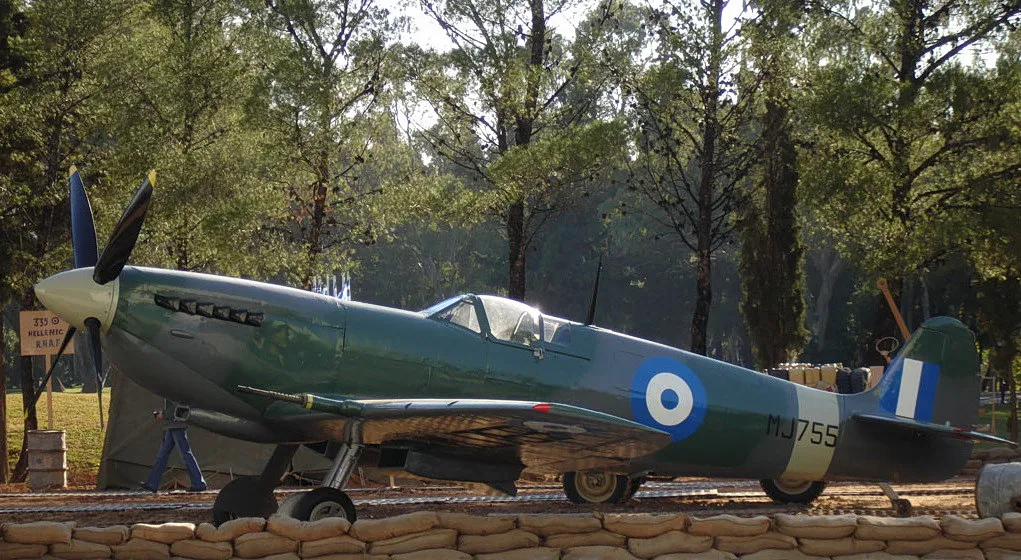 Spitfire MJ755 Μουσείο Πολεμικής Αεροπορίας Τατόι