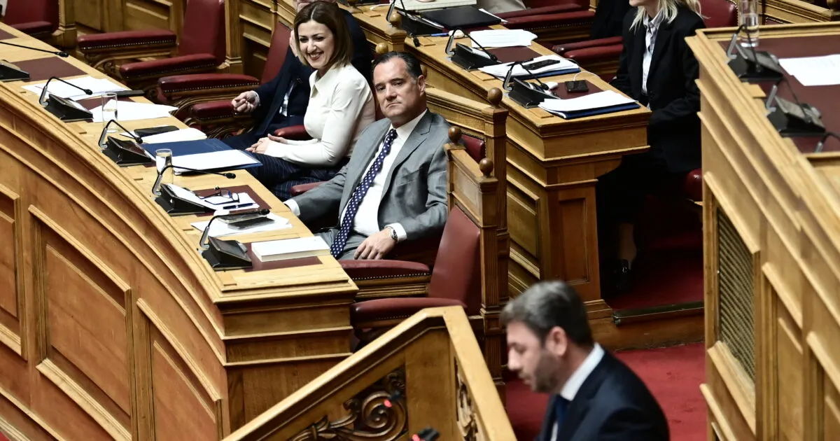 Γεωργιάδης και Ανδρουλάκης σε πολιτική αντιπαράθεση