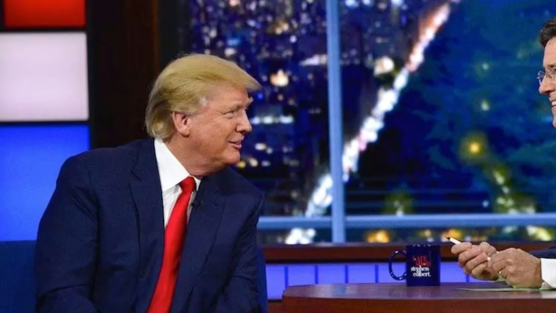 Στίβεν Κόλμπερτ τελευταία εκπομπή Late Show CBS