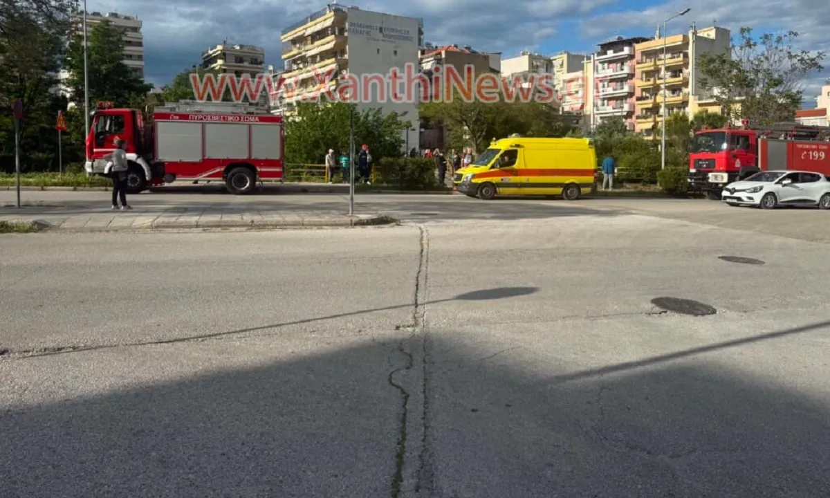 Πεζογέφυρα Εκτενεπόλ Ξάνθη περιστατικό 17χρονης