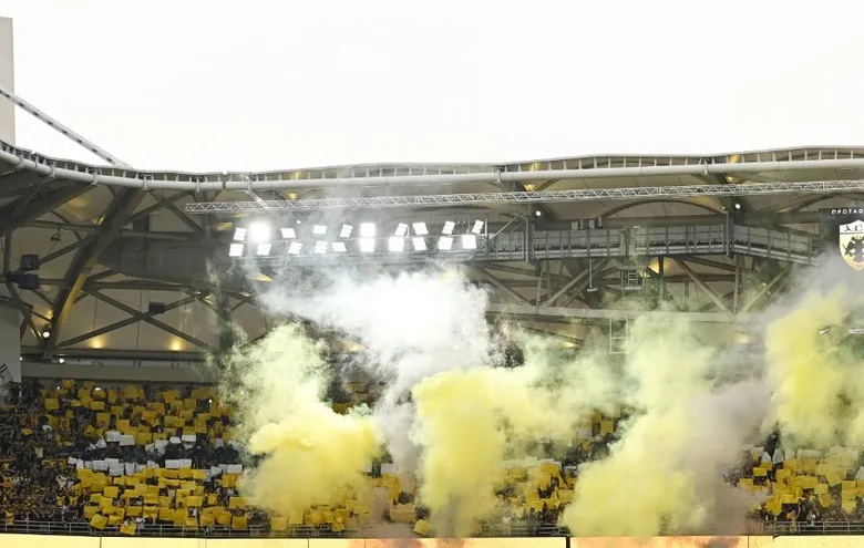ΑΕΚ φιέστα 14ο πρωτάθλημα Νέα Φιλαδέλφεια ALLWYN Arena
