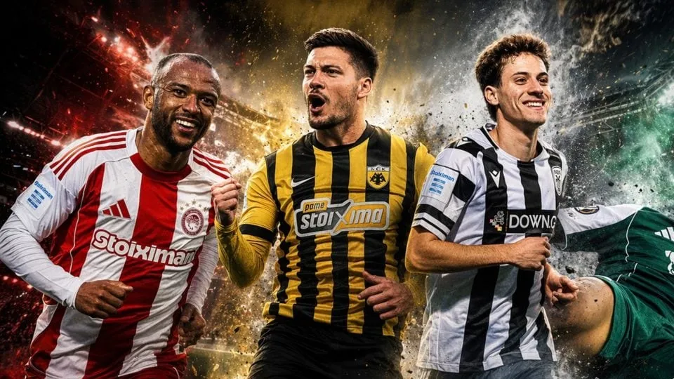 ΑΕΚ Ολυμπιακός play-offs Super League Νέα Φιλαδέλφεια