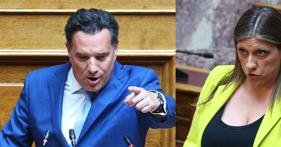 Κωνσταντοπούλου Γεωργιάδης αντιπαράθεση Βουλή Τέμπη