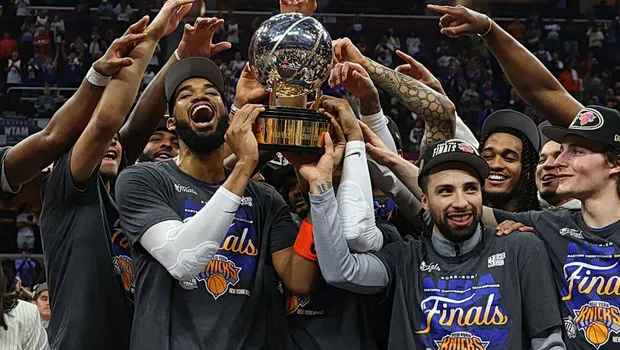 Νέα Υόρκη Νικς πανηγυρισμοί τελικοί NBA 2026