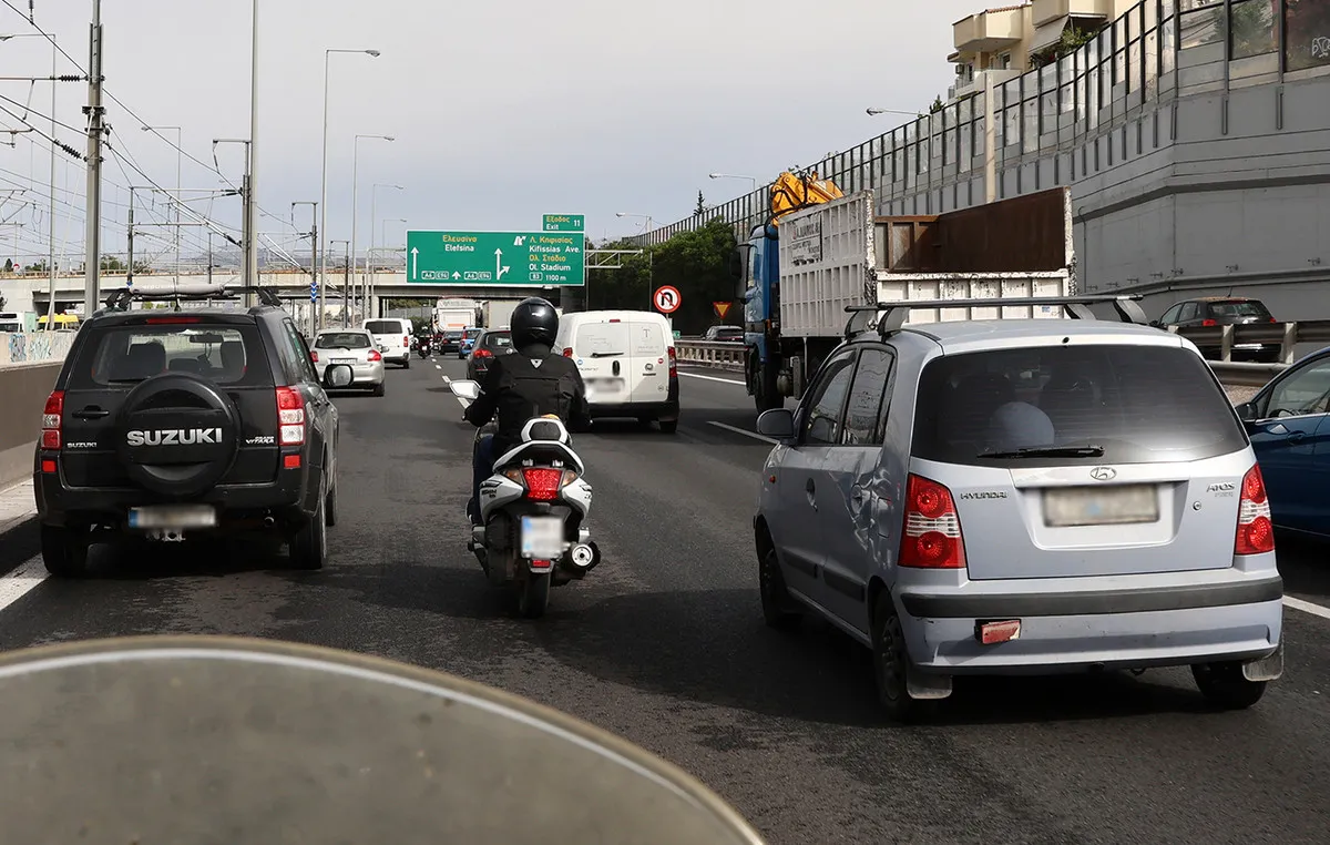 κίνηση τώρα μποτιλιάρισμα Κηφισός Αττική δρόμοι