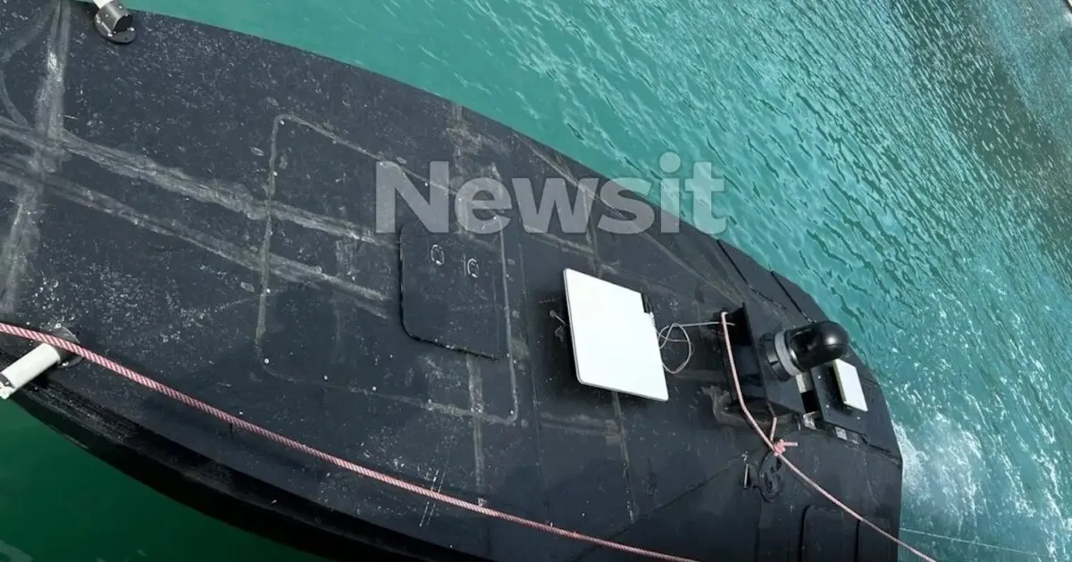Θαλάσσιο drone Ουκρανία εντοπίστηκε Λευκάδα Ιόνιο