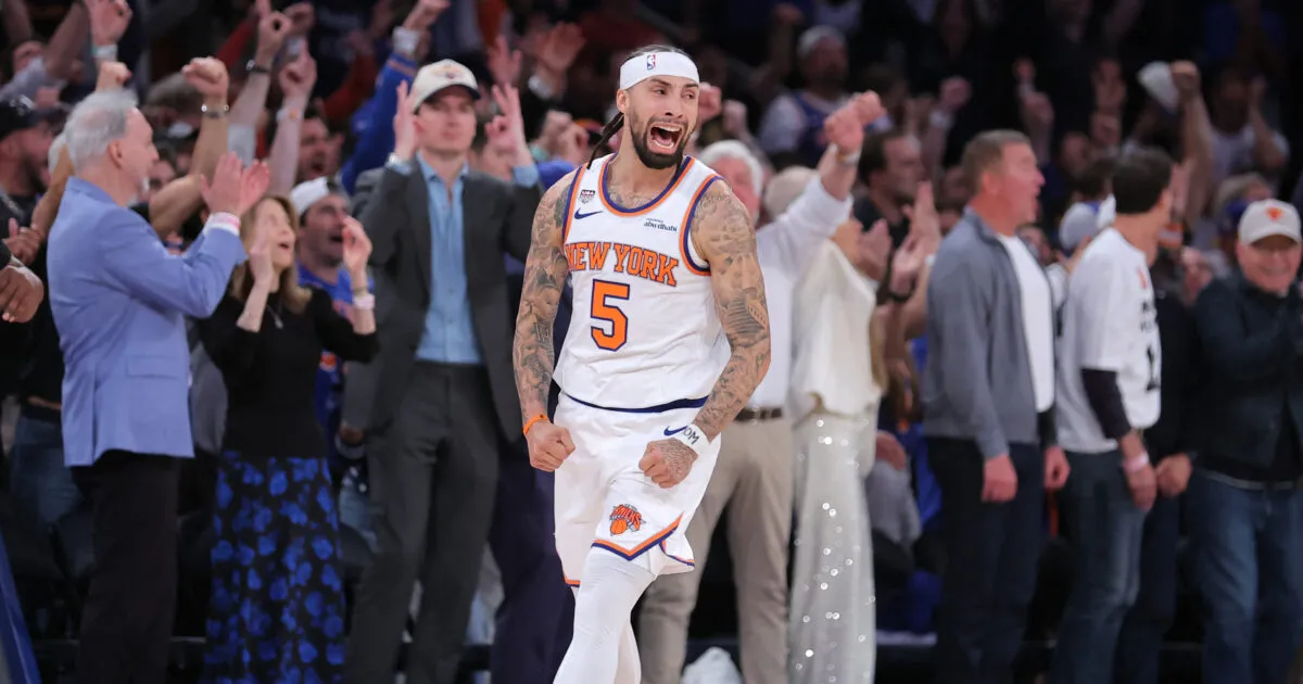 Νικς Σπερς τελικοί NBA ανατροπή Madison Square Garden