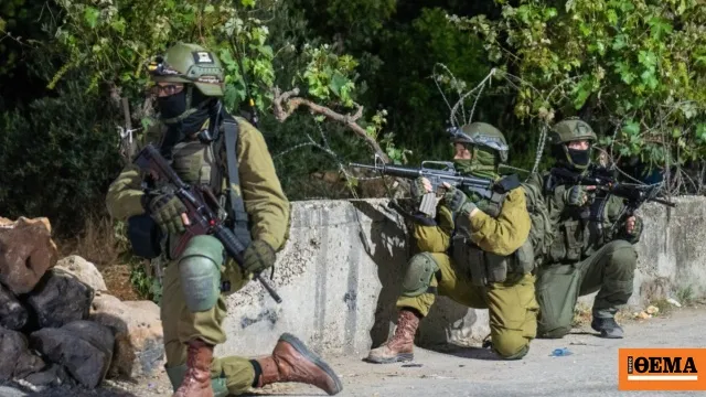 Χεβρώνα κατεχόμενη Δυτική Όχθη ισραηλινοί στρατιώτες