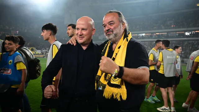 Μάρκο Νίκολιτς προπονητής ΑΕΚ πάγκος