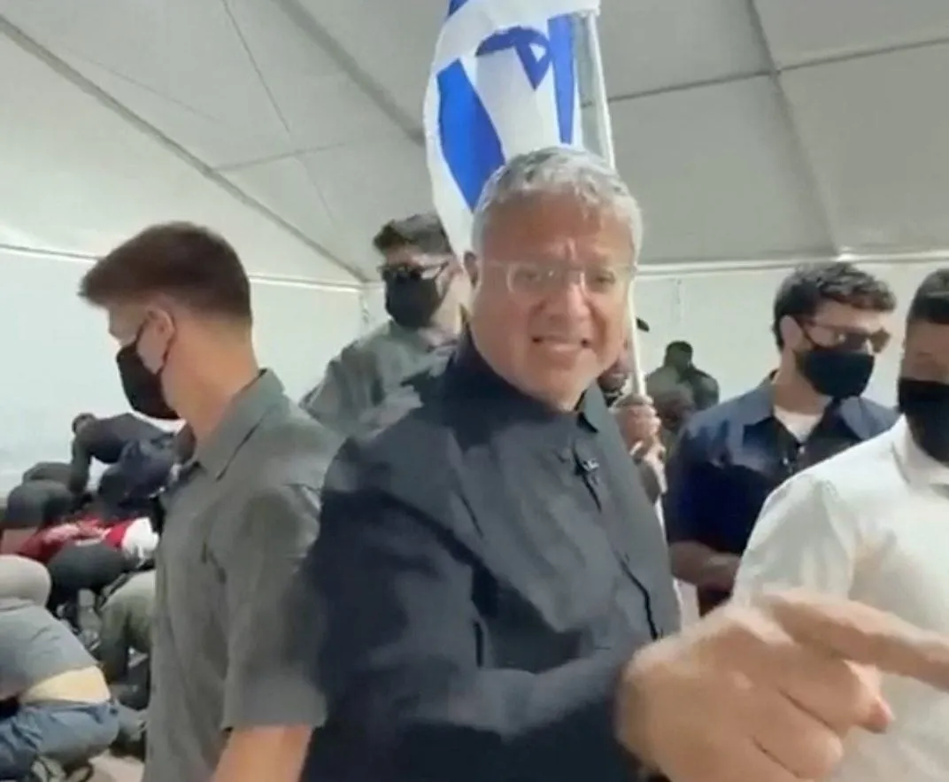 Ιταμάρ Μπεν Γκβιρ κρατούμενοι ακτιβιστές στολίσκος Γάζα