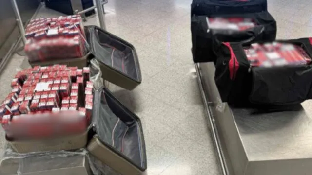 λαθραία τσιγάρα κατάσχεση αεροδρόμιο Αθήνας ΑΑΔΕ