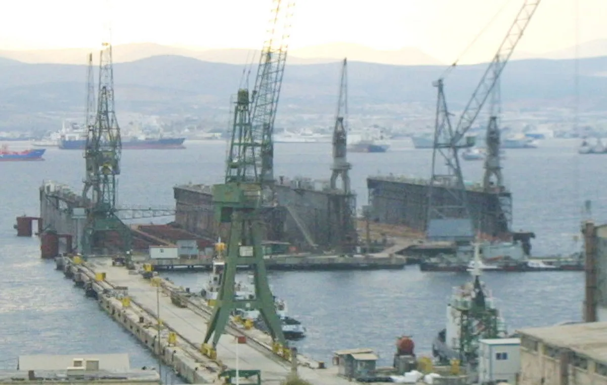 Ναυπηγεία Σκαραμαγκά υπογραφή μνημονίου Hyundai Heavy Industries
