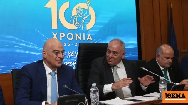 Νίκος Δένδιας ομιλία Ατζέντα 2030 αμυντική καινοτομία Ελλάδα