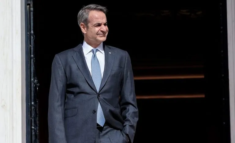 Ο πρωθυπουργός Κυριάκος Μητσοτάκης εβδομαδιαία ανασκόπηση κύκλωμα πολεοδομίες