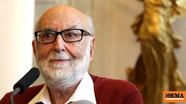Ο Βέλγος φυσικός Φρανσουά Ανγκλέρ νομπελίστας 2013 μποζόνιο Χιγκς