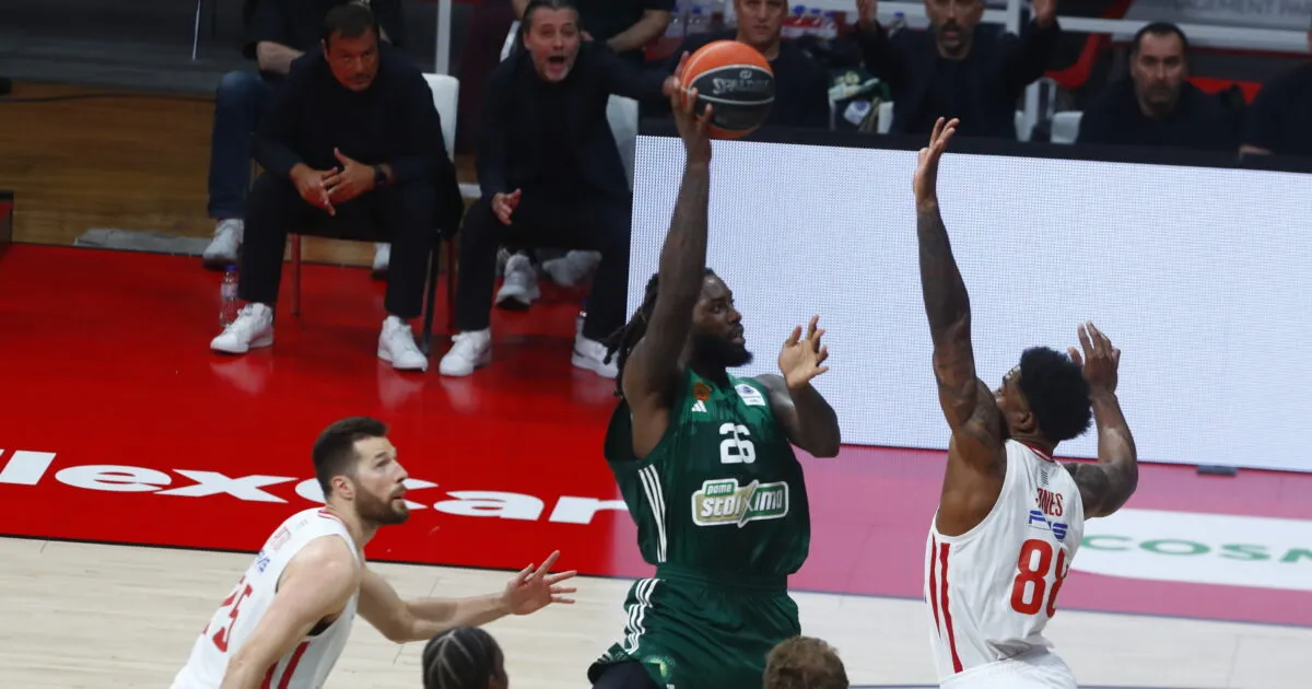 Ολυμπιακός Παναθηναϊκός Game 3 τελικοί GBL ΣΕΦ