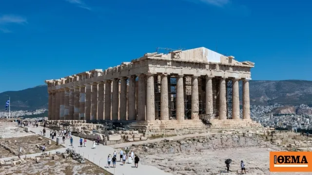 δυτικό αέτωμα Παρθενώνα αποκατάσταση Ακρόπολη