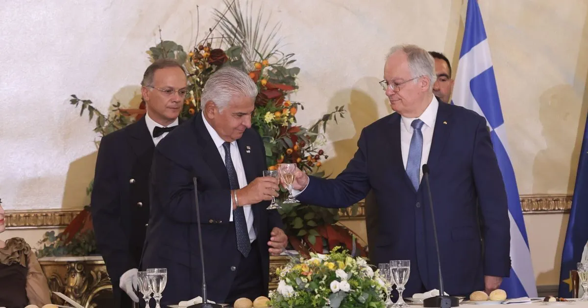 Τασούλας Μουλίνο Προεδρικό Μέγαρο Ελλάδα Παναμάς