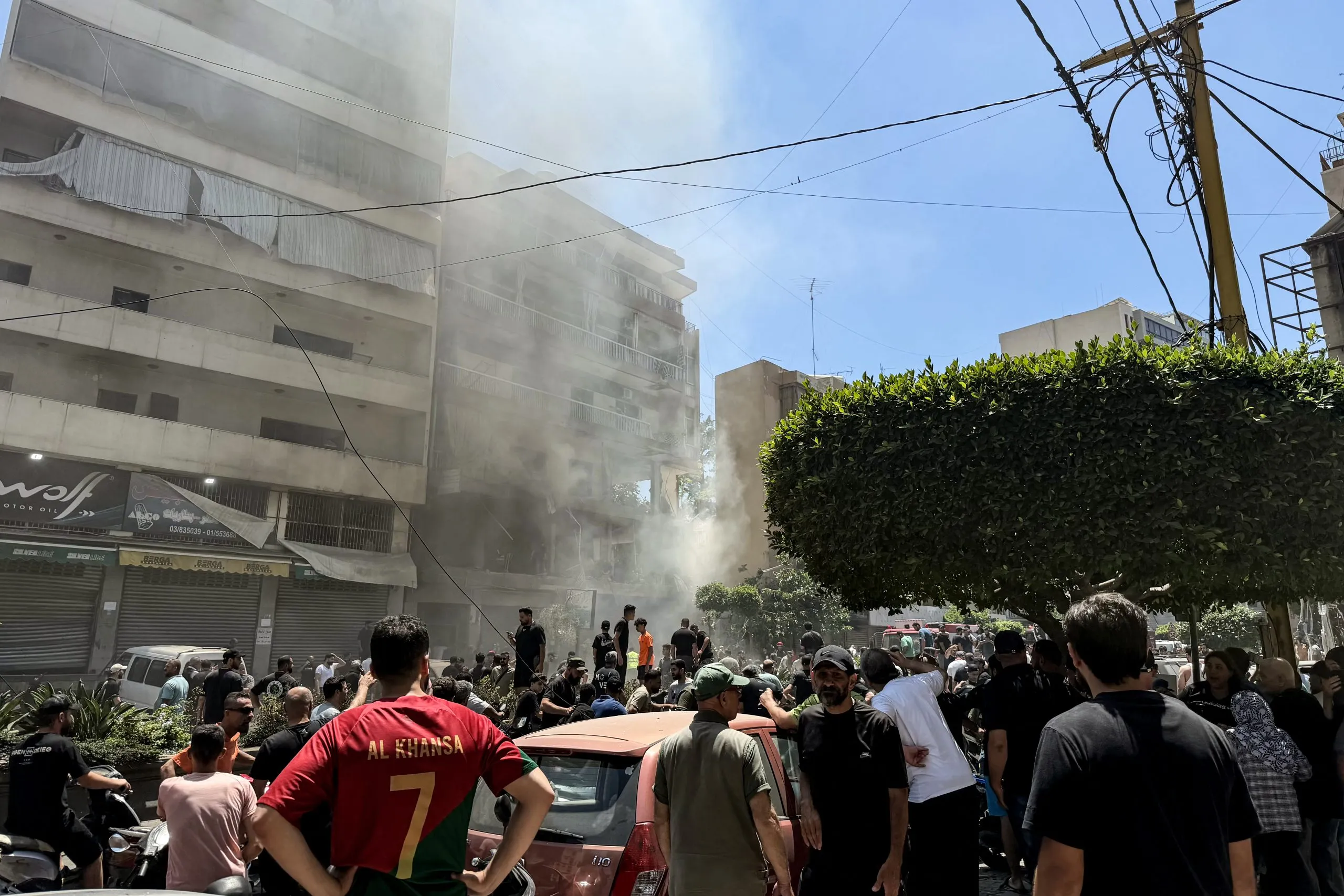 Ισραηλινά πλήγματα στα νότια προάστια Βηρυτού Νταχίγιε