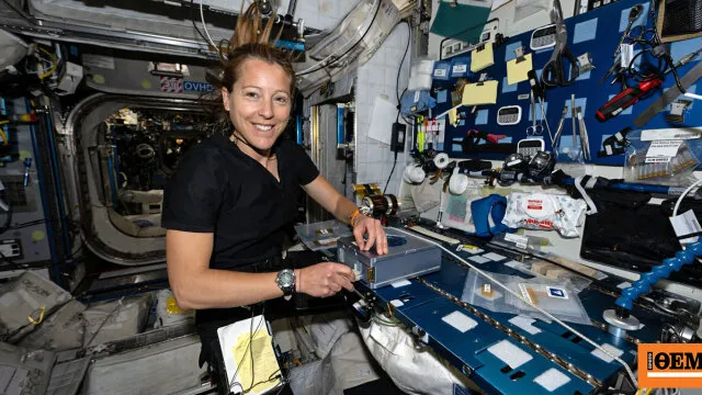 Γαλλίδα αστροναύτης Σοφί Αντενό στον ISS κλιματική κρίση