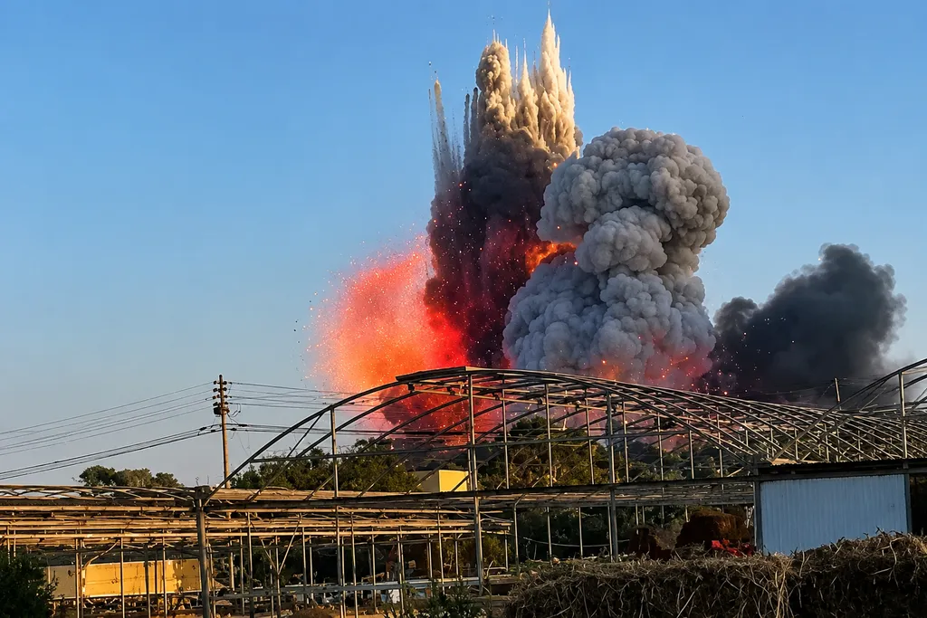 Έκρηξη εργοστάσιο πυροτεχνημάτων Ta Lourdes Μάλτα Magħtab ζημιές