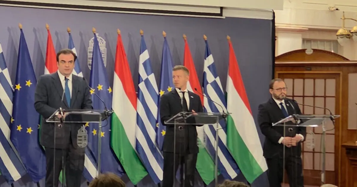 Πιερρακάκης Βουδαπέστη ένταξη Ουγγαρίας ευρώ Eurogroup