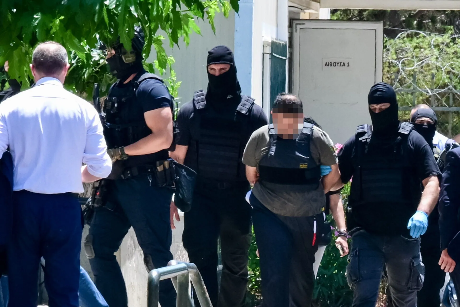Παλαιστίνιος κατηγορούμενος τρομοκρατία Κρήτη δικαστήριο Αθήνα