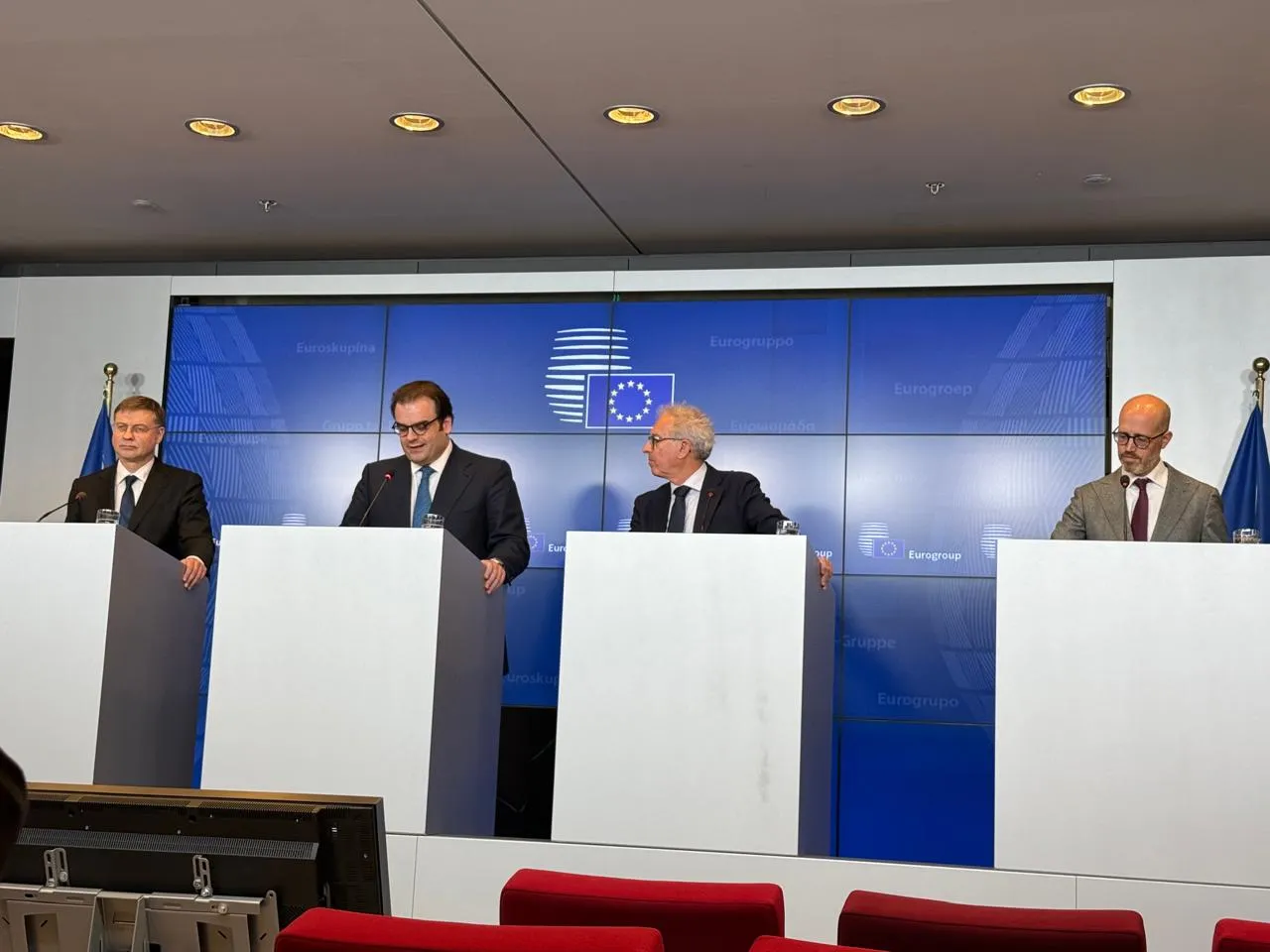 Κυριάκος Πιερρακάκης πρόεδρος Eurogroup δηλώσεις ενέργεια