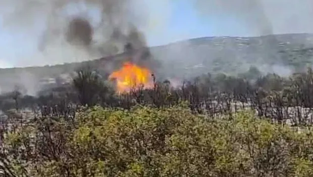 πυρκαγιά δασική έκταση Σκαλωσιά Λουτράκι Κορινθία