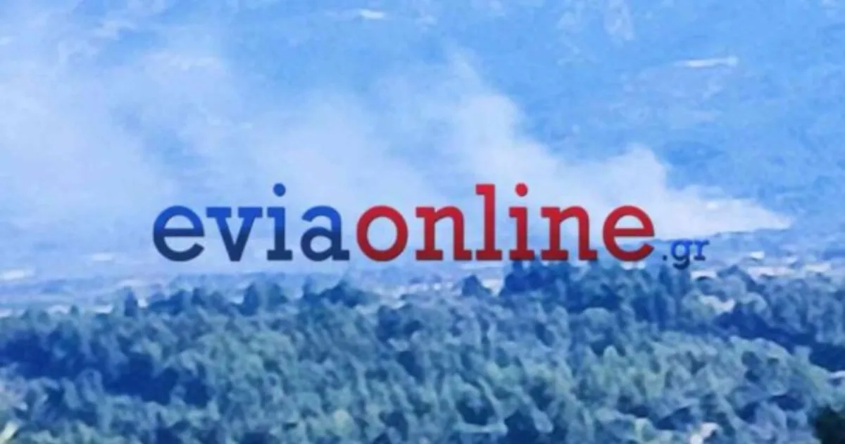 πυρκαγιά αγροτοδασική έκταση Λούτσα Εύβοιας