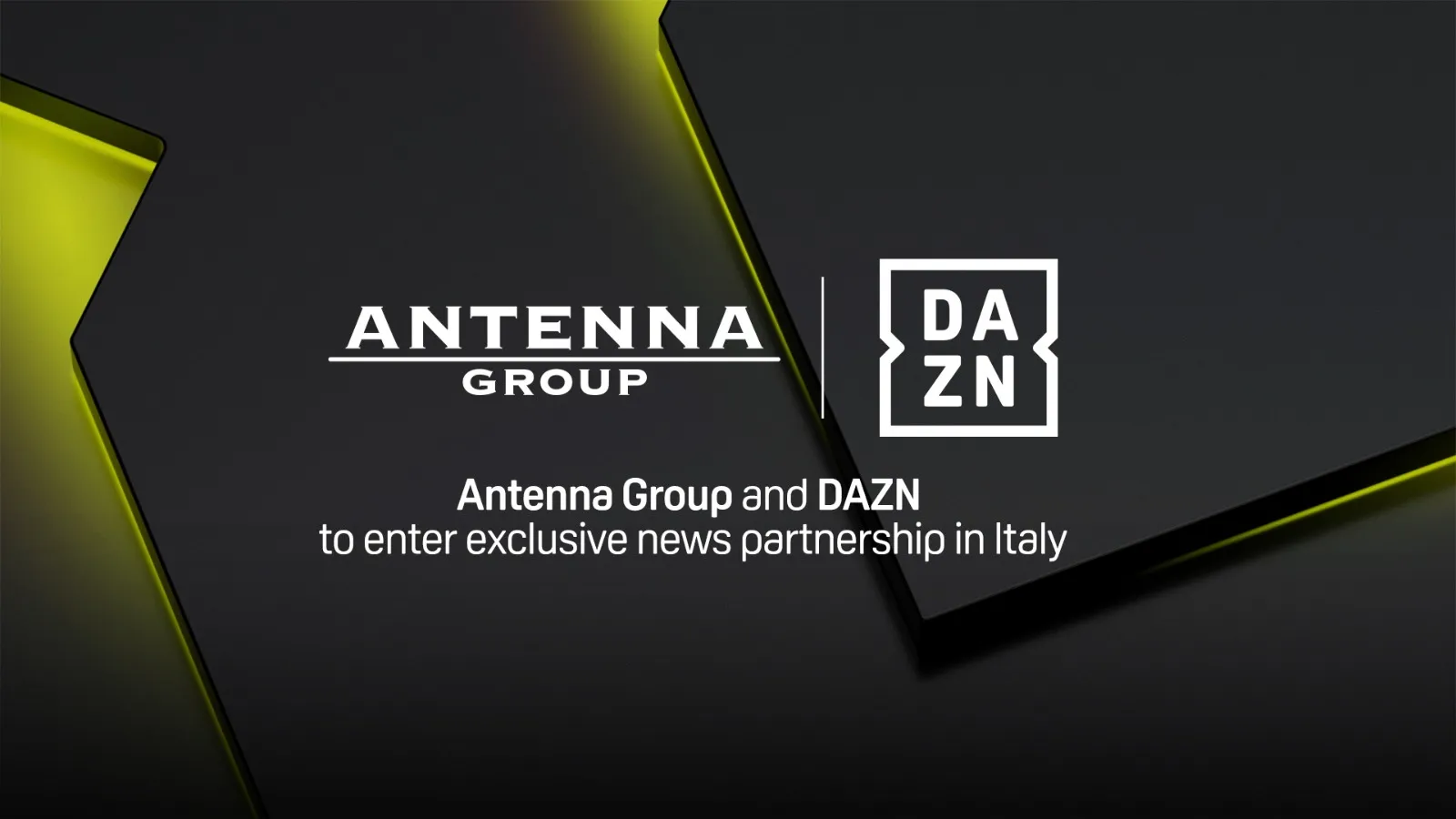 Antenna DAZN streaming ειδήσεις συνεργασία Ιταλία