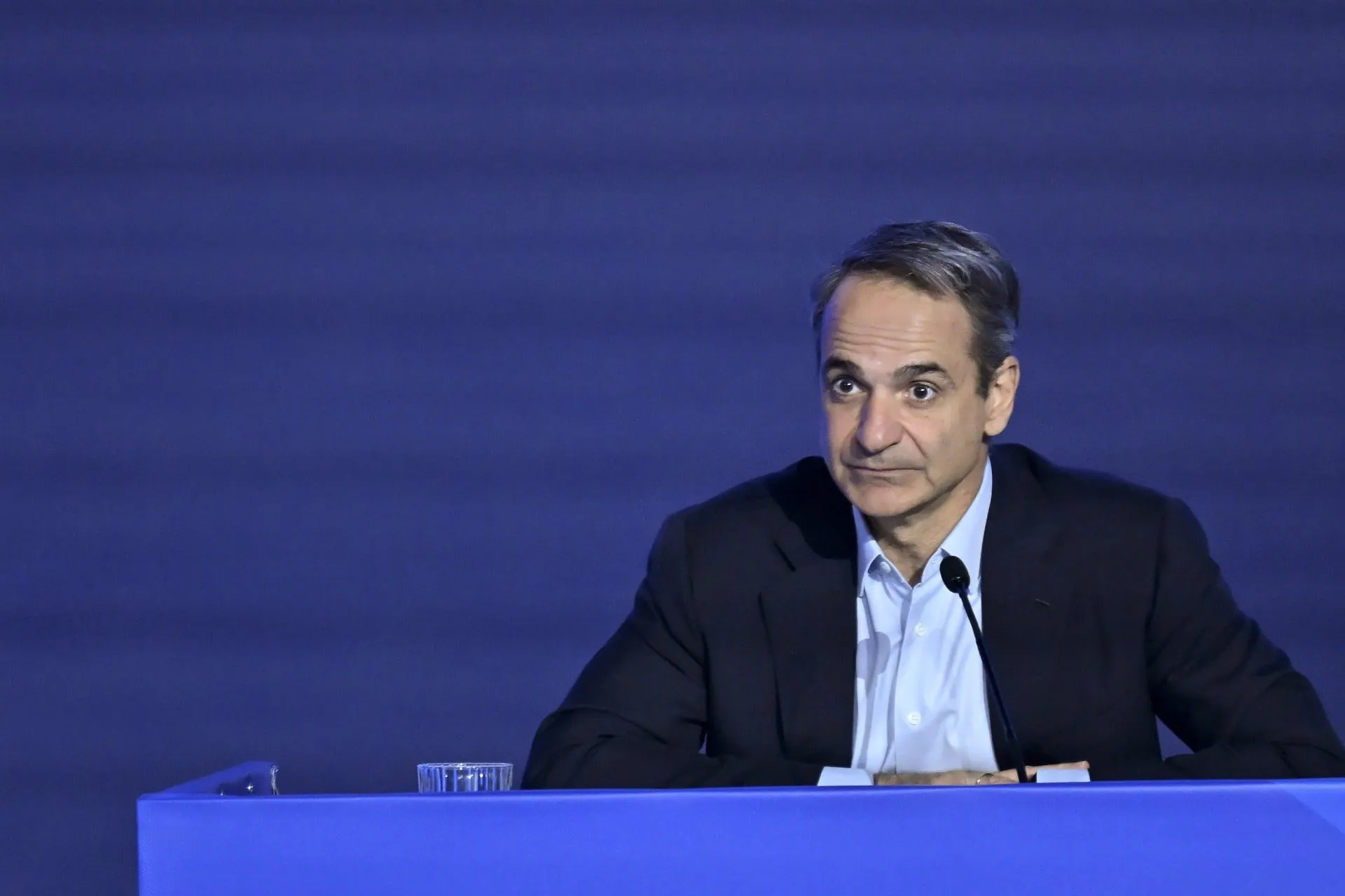 Ο Μητσοτάκης στο Αρχαίο Θέατρο Επιδαύρου για τη Μήδεια