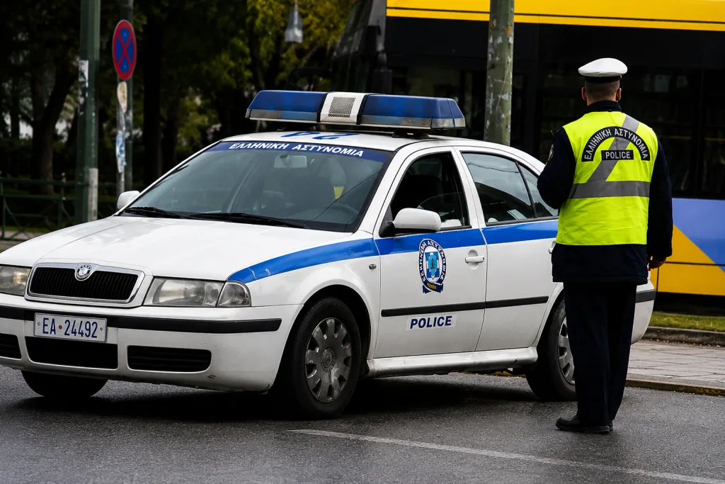 τροχαίο φορτηγό κολώνα οδός Πίνδου Ηλιούπολη
