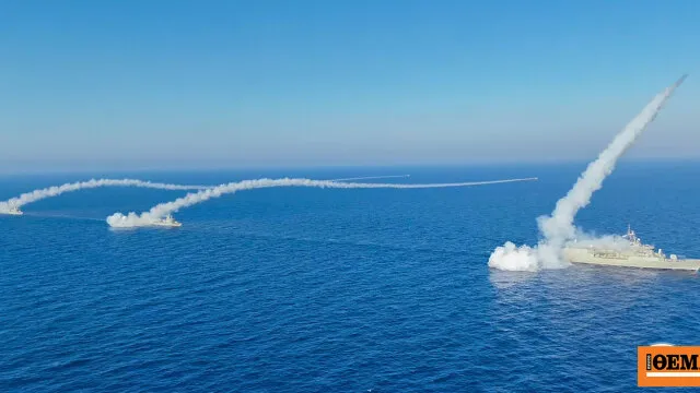 Πύραυλος Harpoon εκτόξευση φρεγάτα Πολεμικό Ναυτικό Ιόνιο Πέλαγος