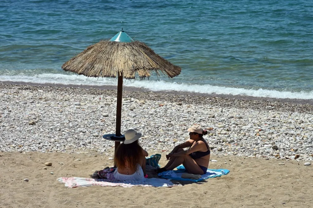 Χάρτης καιρού Ελλάδα υψηλές θερμοκρασίες Ιούνιος