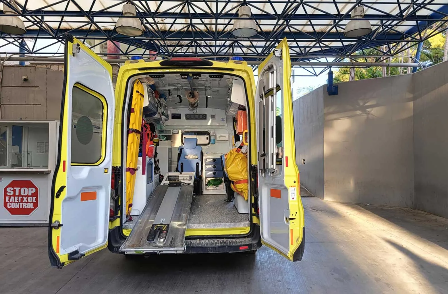 Απινιδωτής και ΚΑΡΠΑ σε ορεινό χωριό της Αριδαίας