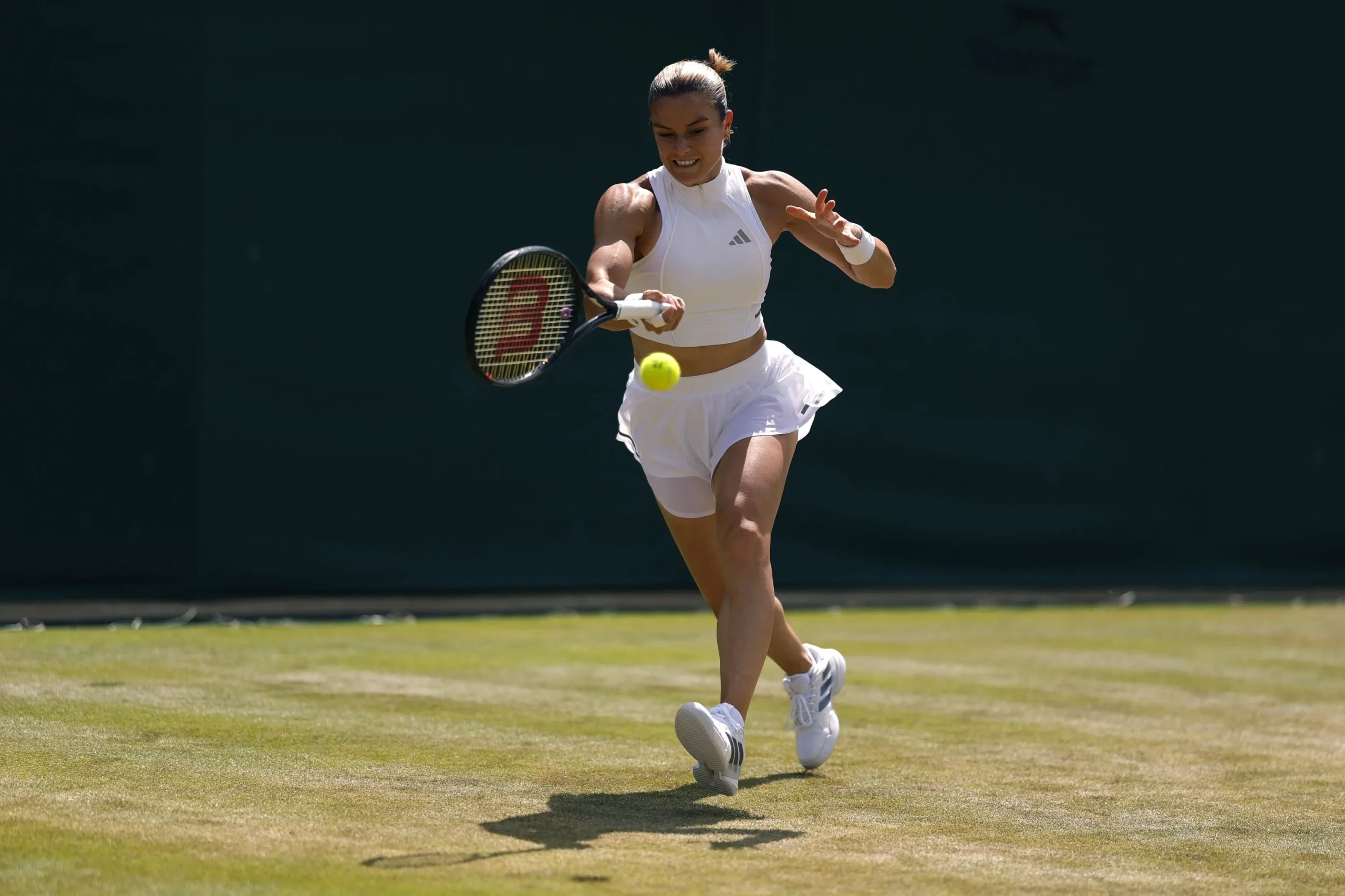 Η Μαρία Σάκκαρη παίζει τένις στο Wimbledon